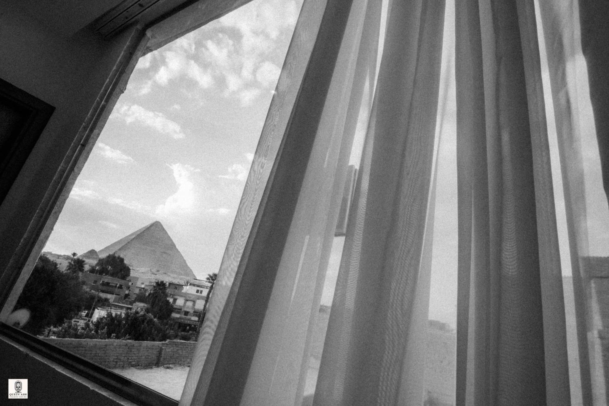 Queen Ash Pyramid View Inn Kafret el-Gabal Exterior foto